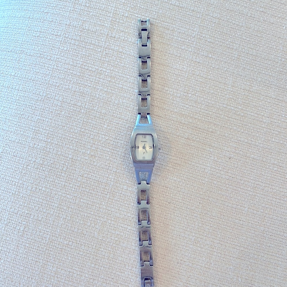 Fossil Watch all stainless steel ⏱